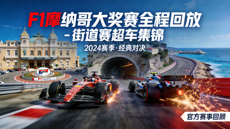 F1摩纳哥大奖赛全程回放 - 街道赛超车集锦